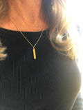 Gold Vermeil Moon Phase Necklace: Celestial Lunar Jewelry
