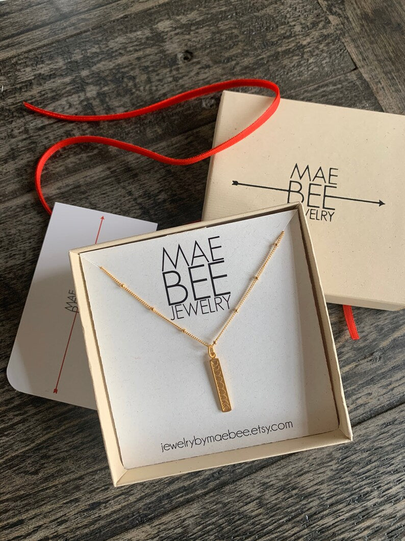 Gold Vermeil Moon Phase Necklace: Celestial Lunar Jewelry