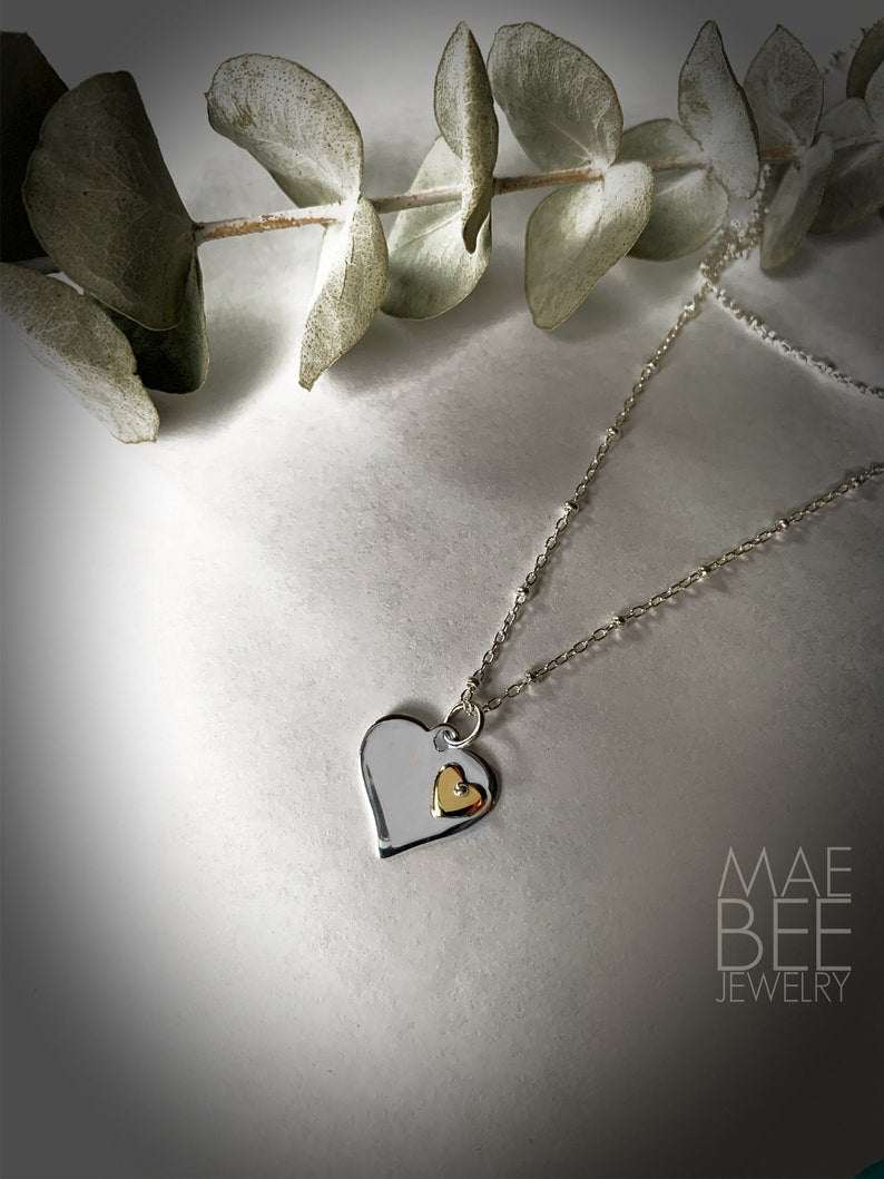 Heart necklace, graduation gift, anniversary gift, heart jewelry, christmas gift gift, graduation day, gift for her, christmas gift