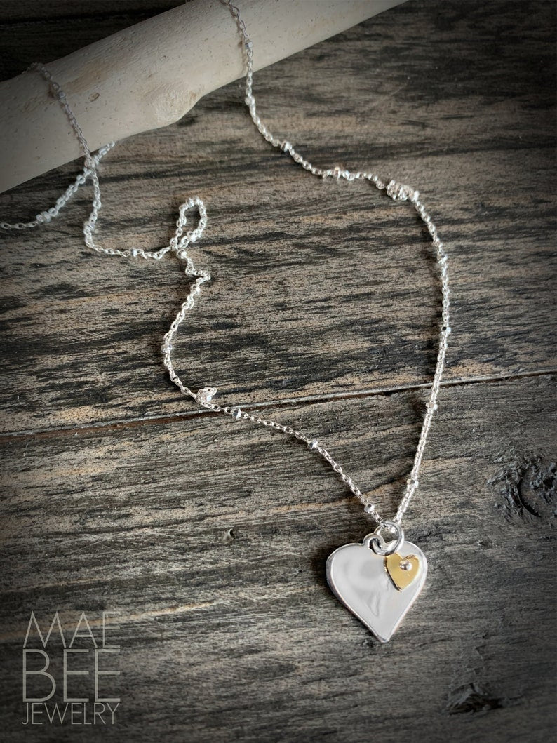 Heart necklace, graduation gift, anniversary gift, heart jewelry, christmas gift gift, graduation day, gift for her, christmas gift